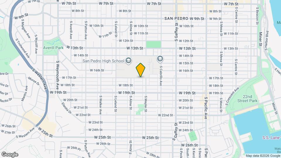 935-937 W 17th St Mapa y Detalles de la Ubicación