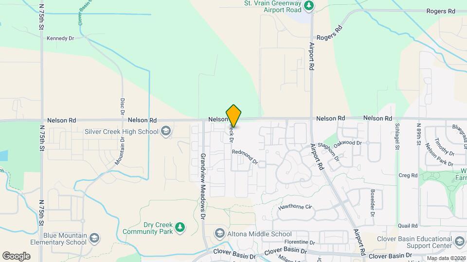 Clover Basin Mapa y Detalles de la Ubicación