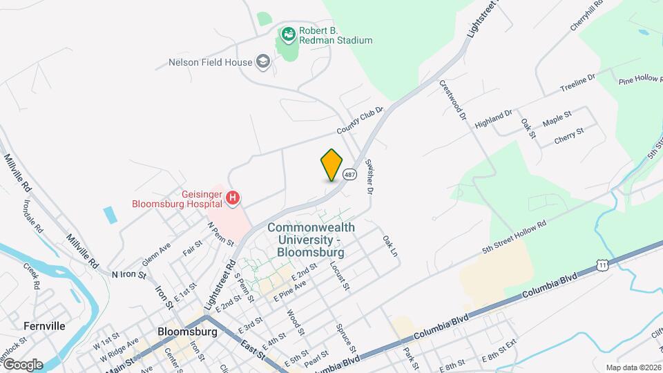 825 Lightstreet Rd Mapa y Detalles de la Ubicación