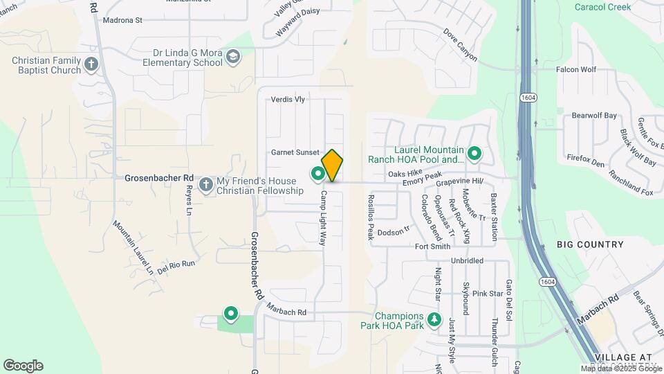 11523 N Peak Map and Location Details