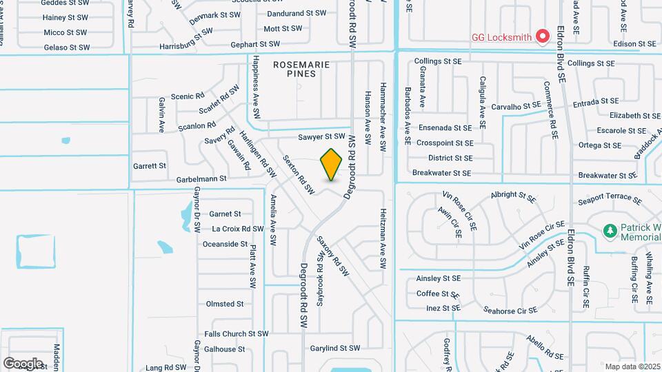 1203 Sexton Rd SW Mapa y Detalles de la Ubicación