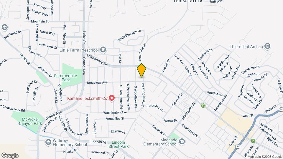 119 N Terra Cotta Rd Mapa y Detalles de la Ubicación