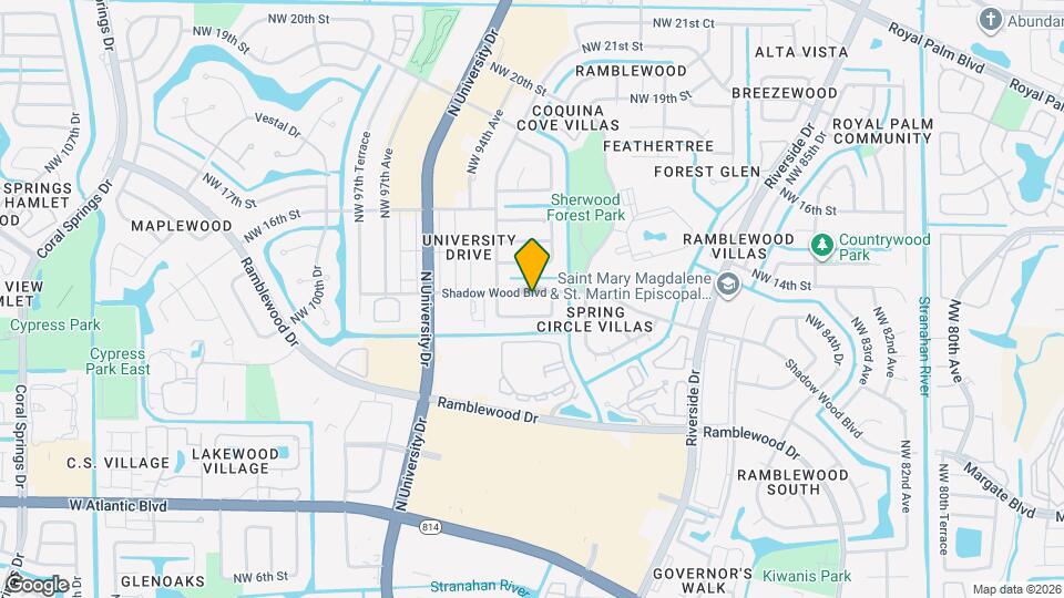 9248 Shadow Wood Blvd Map and Location Details