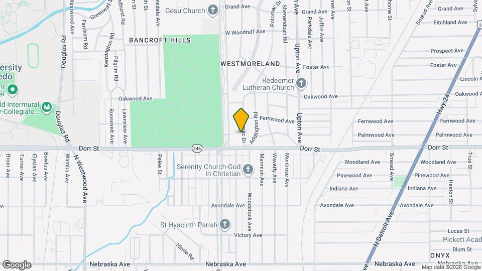 1325 Potomac Dr Map and Location Details