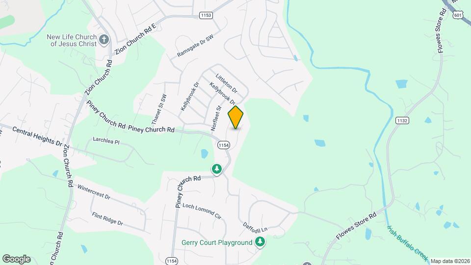 834 Highlander Ct Map and Location Details