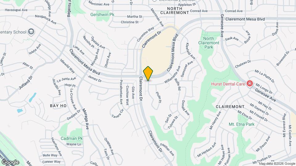 4572 Onondaga Ave Map and Location Details