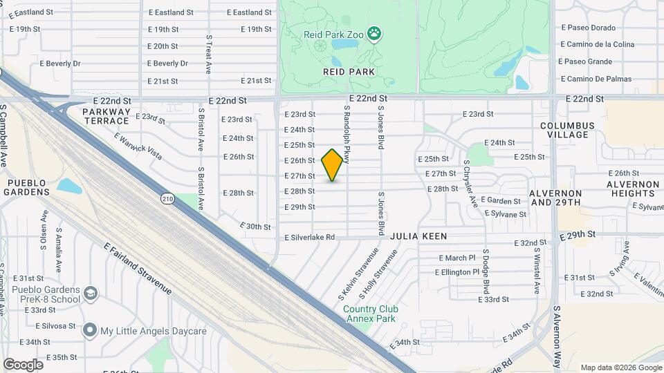 3241 E 28th St Map and Location Details