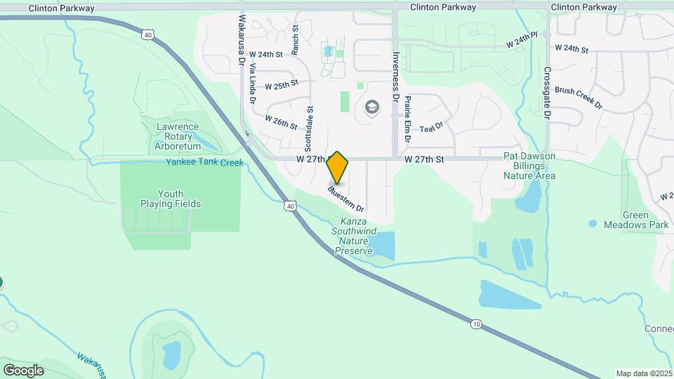 2730 Bluestem Dr Map and Location Details