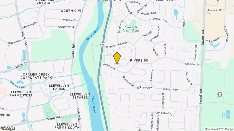 3372 Willington Dr Mapa y Detalles de la Ubicación