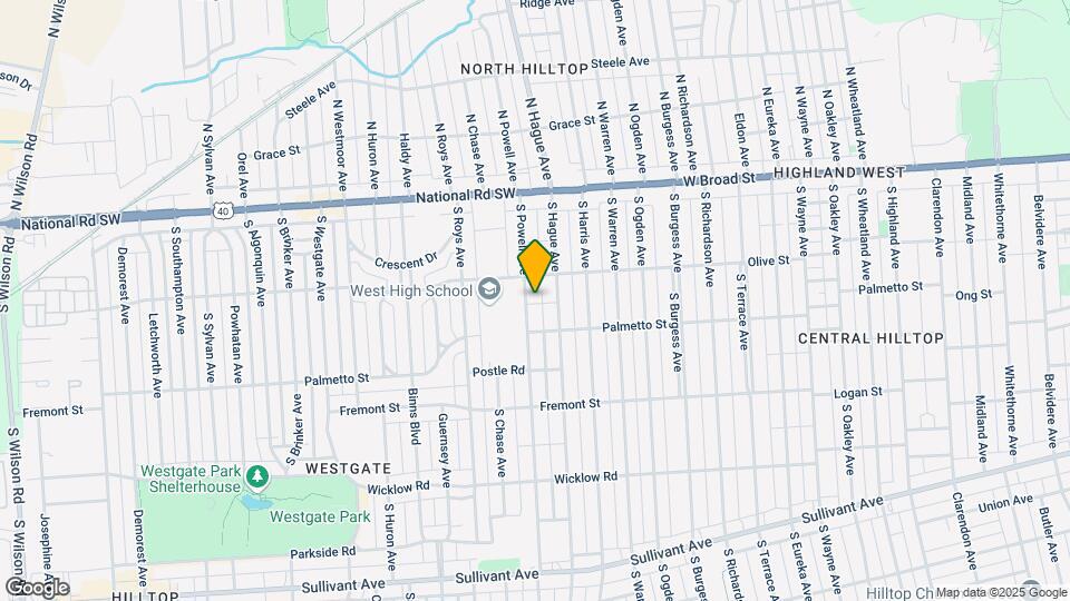 148 S Powell Ave Mapa y Detalles de la Ubicación