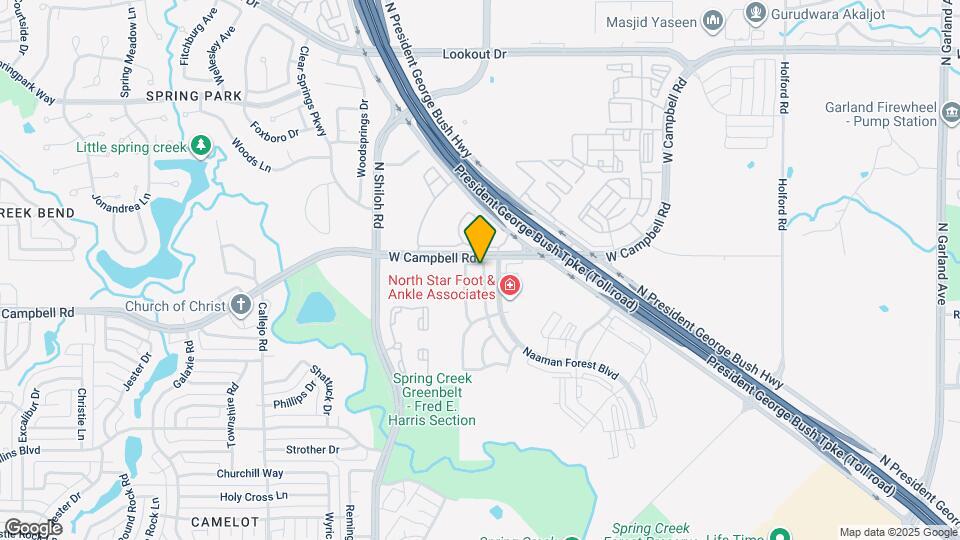 6607 Eagle Nest Dr Map and Location Details