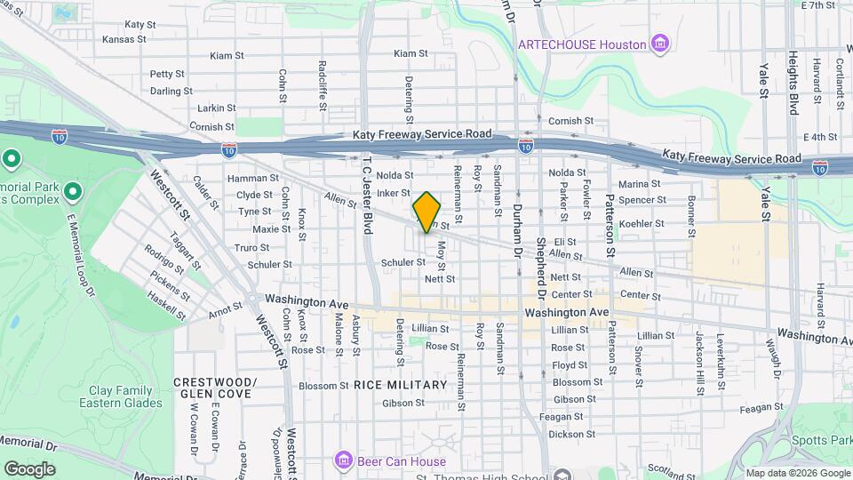 1364 Studer St Map and Location Details