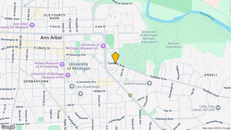 1336 Geddes Ave Mapa y Detalles de la Ubicación
