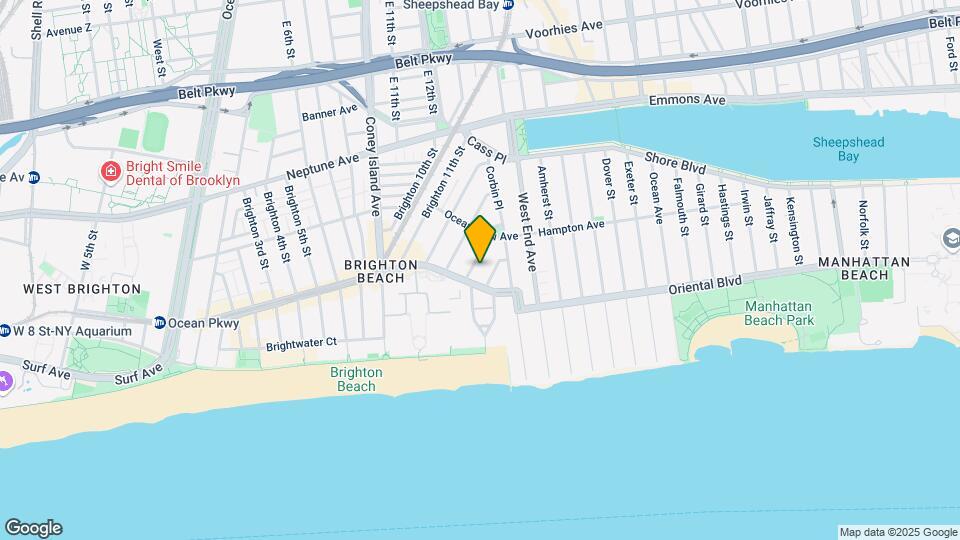 3075 Brighton 14th St Mapa y Detalles de la Ubicación