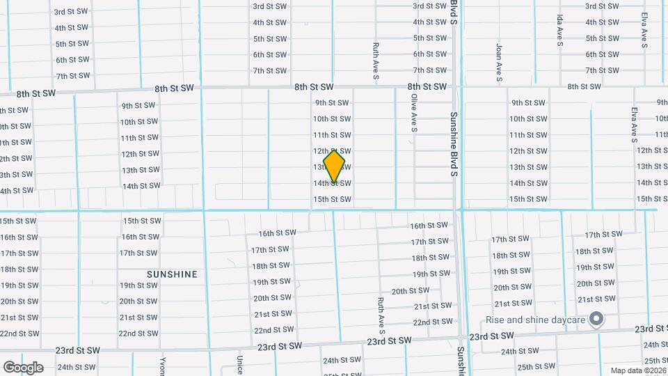 3309 14th St SW Map and Location Details