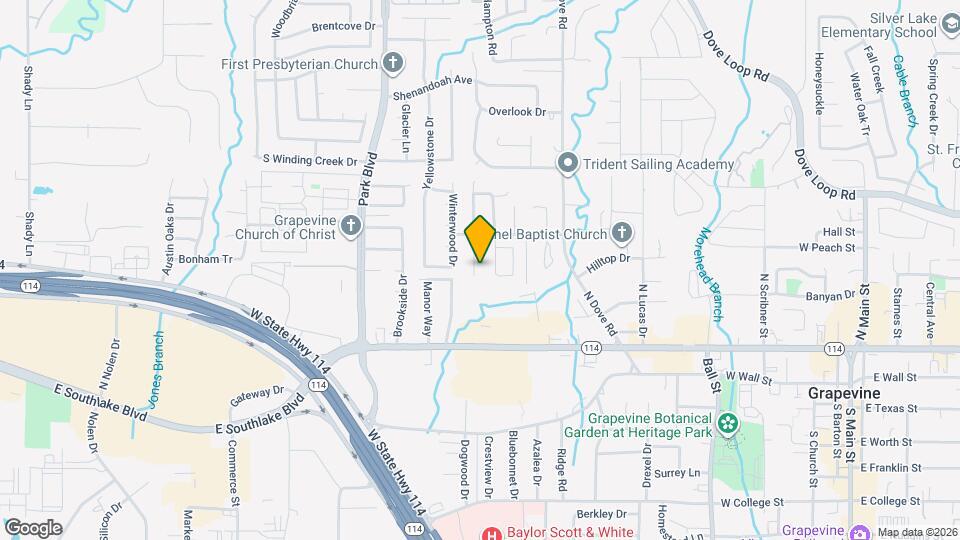 512 Dove Creek Pl Map and Location Details