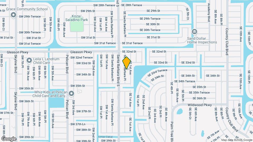 3311 SE Santa Barbara Pl Map and Location Details