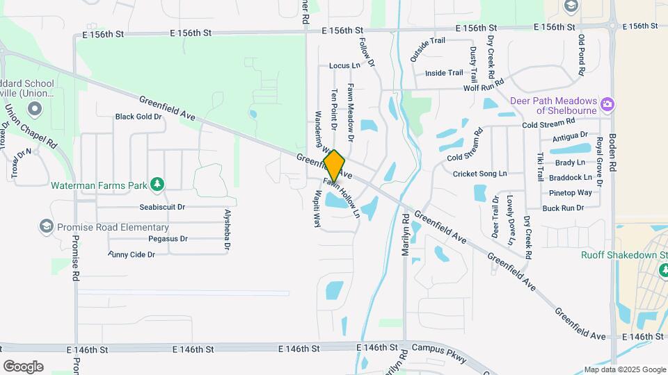 15065 Fawn Hollow Ln Map and Location Details