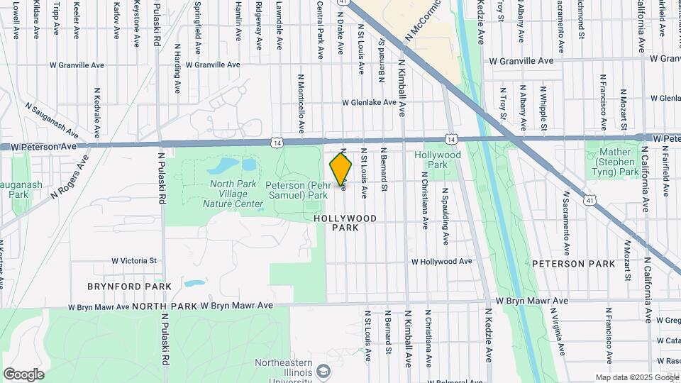 5848 N Drake Ave Map and Location Details