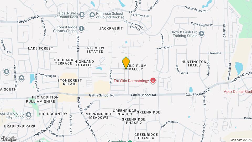 408 Wolf Creek Way Map and Location Details