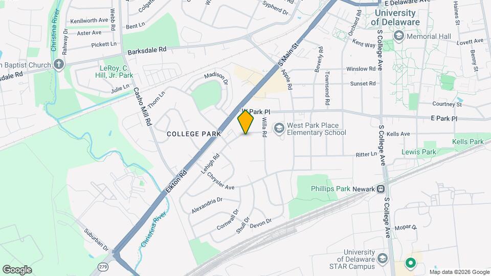 Park Place Apartments Mapa y Detalles de la Ubicación