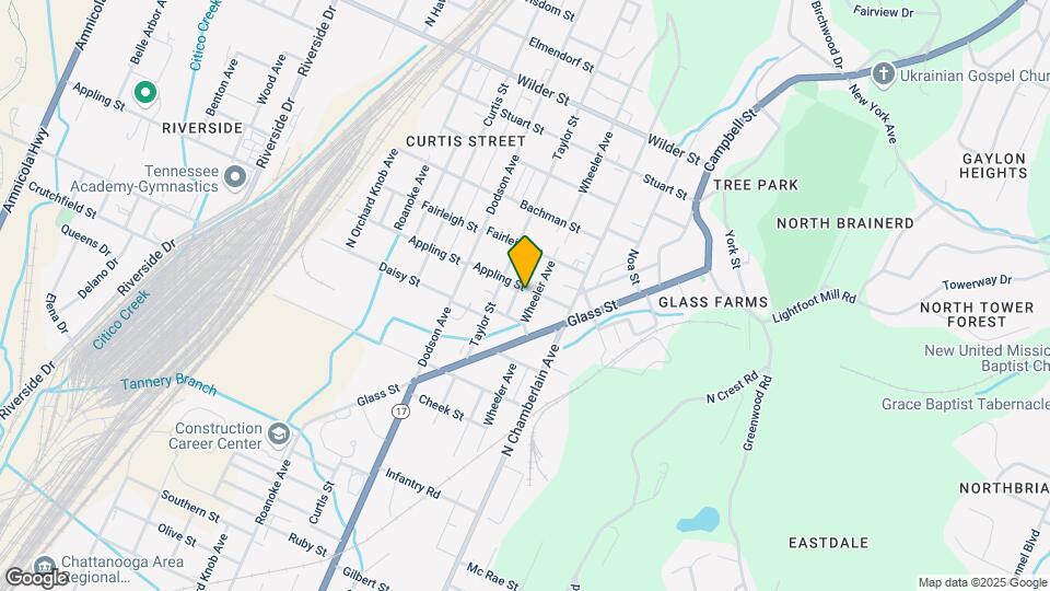 2314 Appling St Map and Location Details