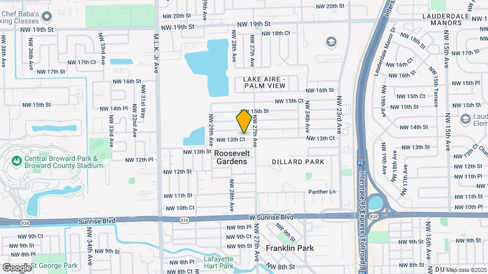 2721-2733 NW 13th Ct Map and Location Details