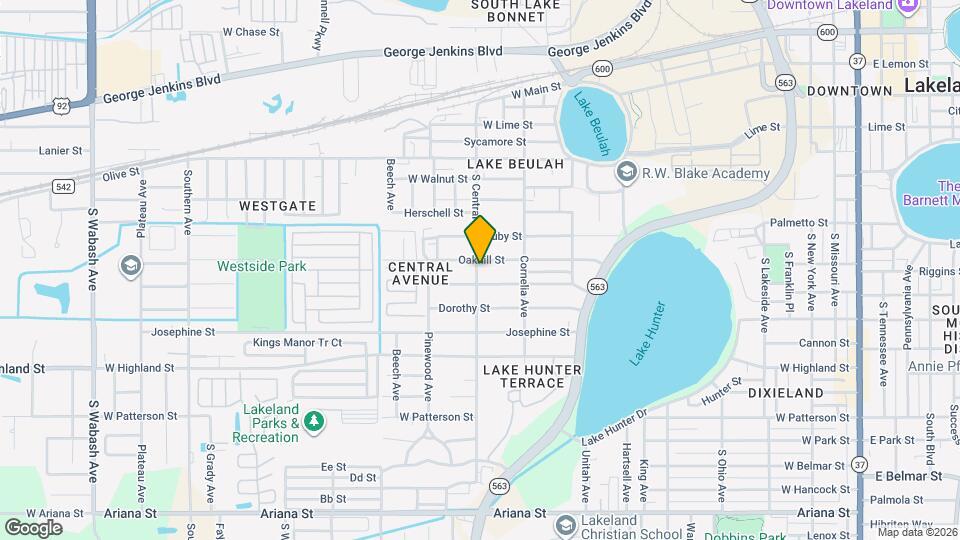 808 S Central Ave Map and Location Details