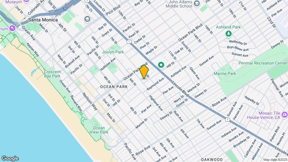 639 Hill St Mapa y Detalles de la Ubicación