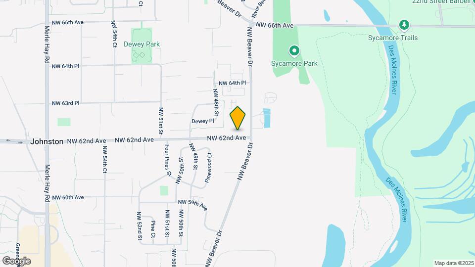 4623 NW 62nd Ave Map and Location Details