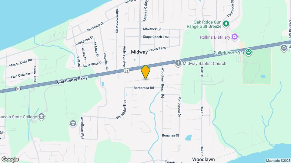 5401 Harmony Ln Map and Location Details