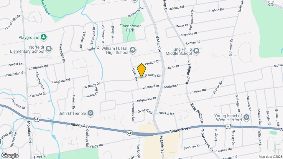 35 W Ridge Dr Map and Location Details