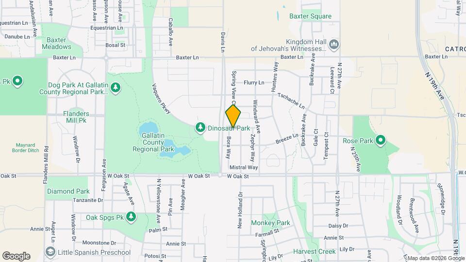 3220 Winter Park St Map and Location Details