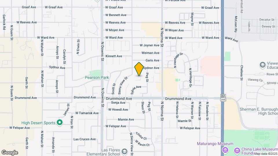 1025 Sherri St Map and Location Details