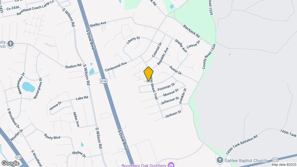 505 Independence Ct Map and Location Details