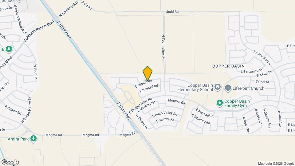 2751 E Olivine Rd Map and Location Details