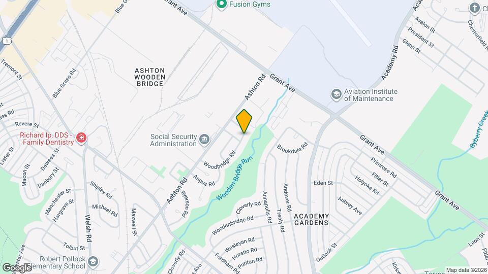 9485 Woodbridge Rd, Unit Apartment B second floor Mapa y Detalles de la Ubicación