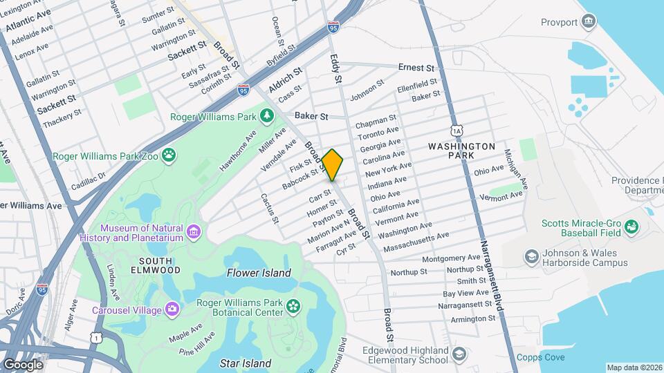 1375 Broad St, Unit 2F Map and Location Details