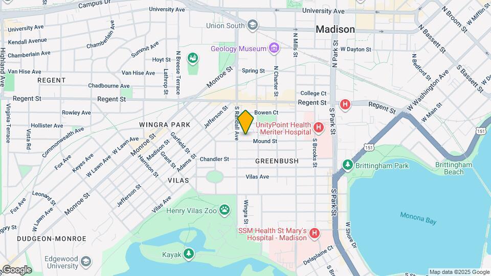 1324 Mound St Map and Location Details