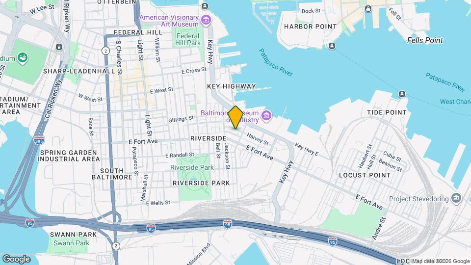 639 Harvey St Map and Location Details