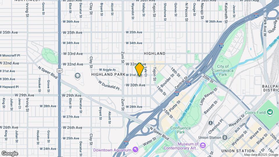 3035-3039 Vallejo St Map and Location Details
