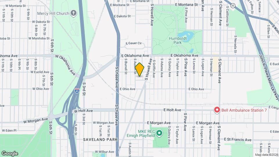 316A E Burdick Ave, Unit 1 BR with Den BayView Map and Location Details