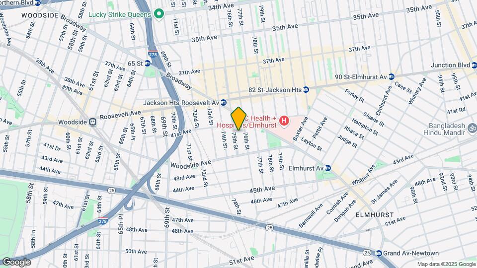4133 75th St Map and Location Details