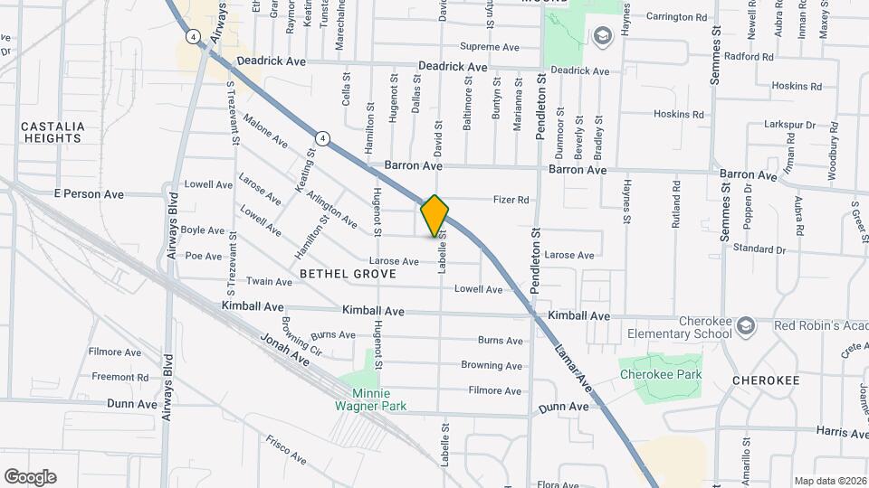 2637 Arlington Ave Map and Location Details