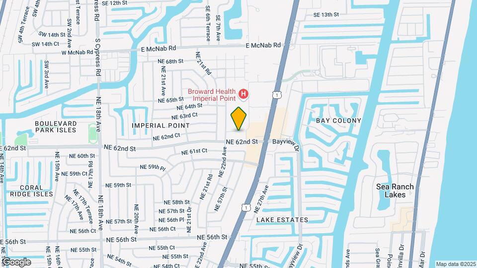 2240 NE 62nd Ct Map and Location Details