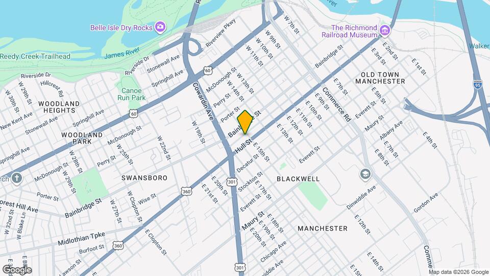 1501-1511 Hull St Map and Location Details