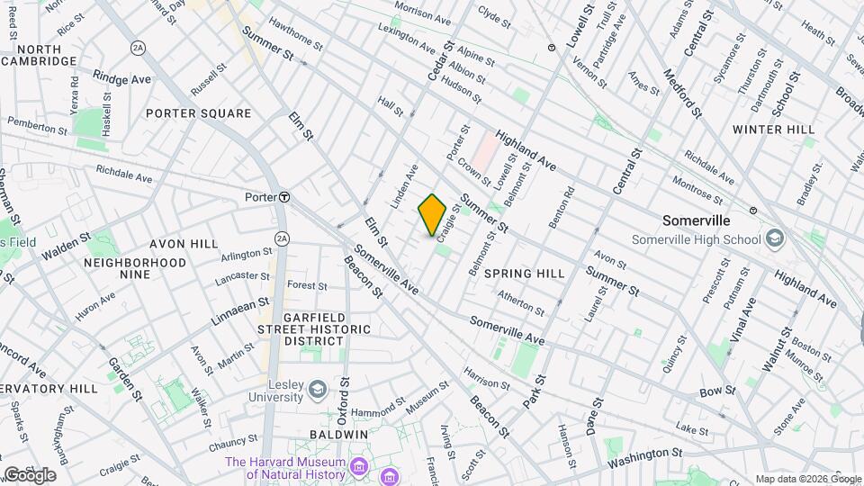 38 Craigie St Map and Location Details