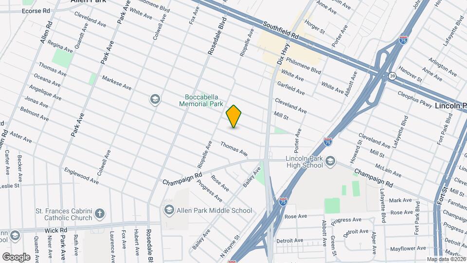 2084 Markese Ave Mapa y Detalles de la Ubicación