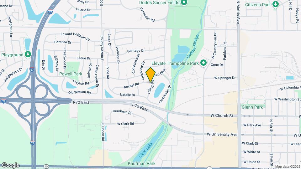 2611 Rachel Rd Map and Location Details