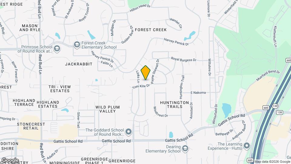 3927 Blue Monster Cove Map and Location Details